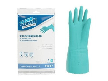 Nitril-Schutzhandschuhe CLEAN and CLEVER PRO 57 für Reinigung und Küche