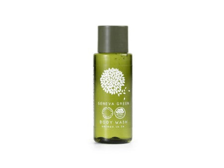Hotelkosmetik Geneva Green: Duschgel im Flacon 30 ml