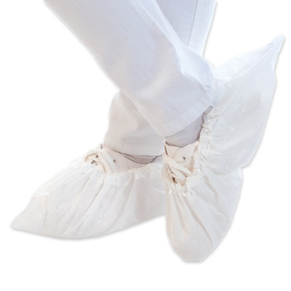 HYGOSTAR Überschuhe CPE blau/weiss – 2000 Stück