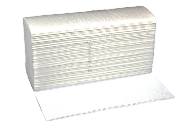 Handtuch Premium, Z-Falz, Zellstoff, 3-lagig, weiss, 23,5 × 24 cm