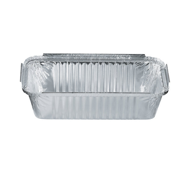 Schale 900 ml Aluminium silber ungeteilt ohne Deckel – 1000 Stück (10 x 100)