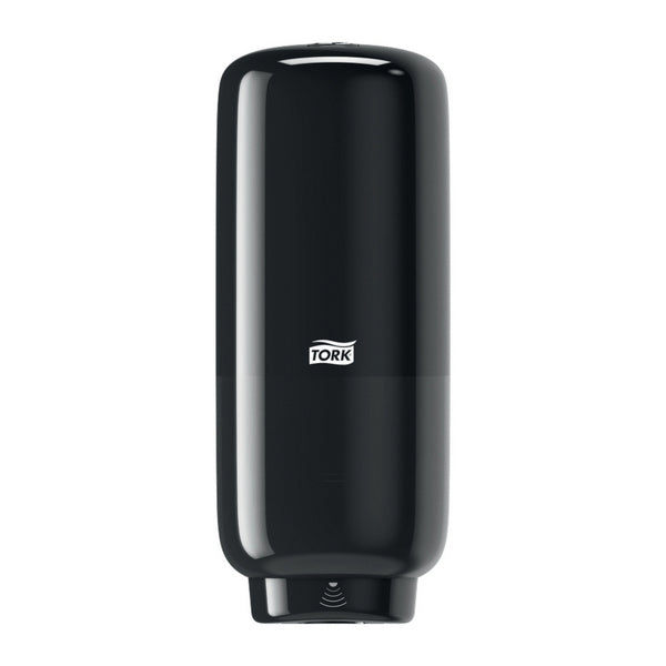 Seifenspender Tork Elevation S4 mit Sensor, für Seifen und Händedesinfektionsmittel, Kunststoff, schwarz – 1 Stück