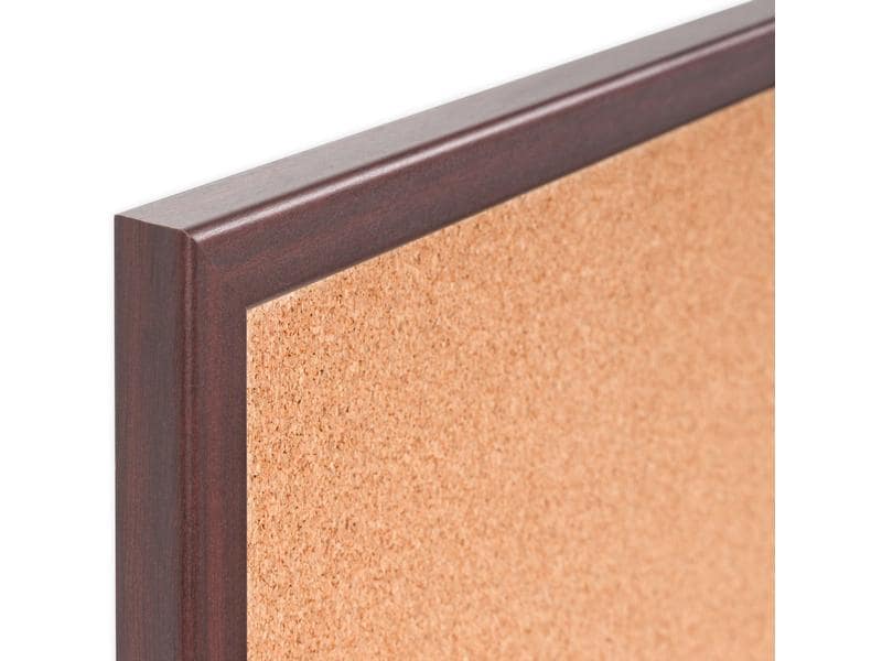 Pinnwand Bi-Office Earth-it aus Kork, 90 × 60 cm, braun