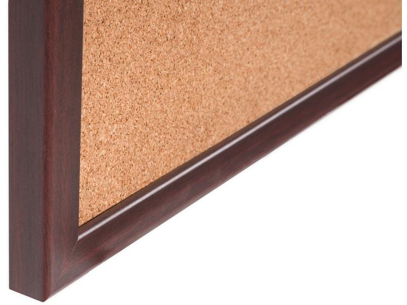 Pinnwand Bi-Office Earth-it aus Kork, 90 × 60 cm, braun