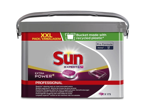 Sun Professional All in 1 Extra Power Geschirrspültabs, 175 Stück