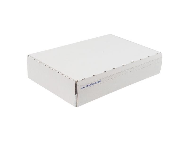 Versandschachtel BRIEGER, selbstklebend, innen 238 × 164 × 50 mm, braun