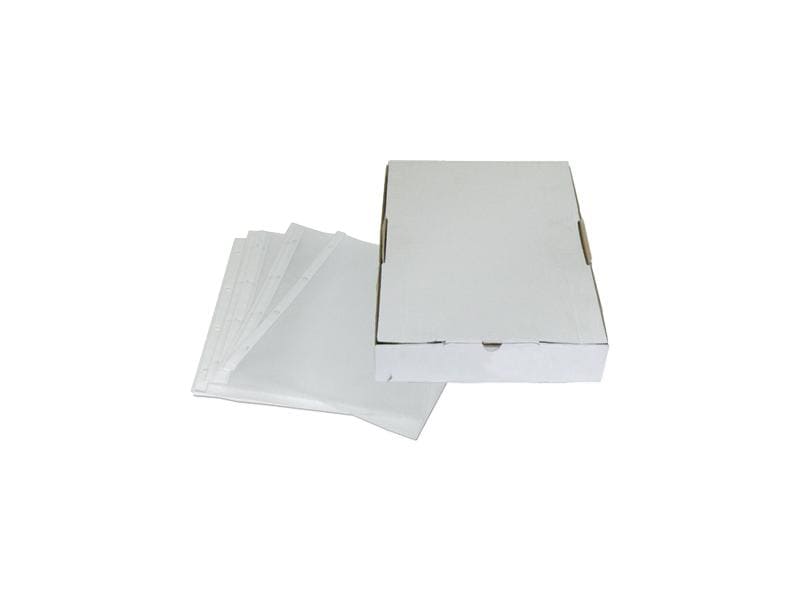 Zeigetaschen office focus A4, PP 60 my, transparent matt