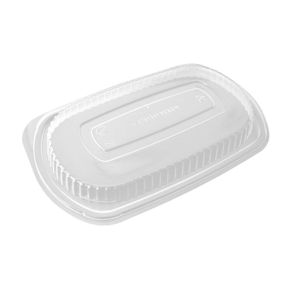 Domdeckel zu Menubox PP transparent ungeteilt 235×145×21 mm – 400 Stück