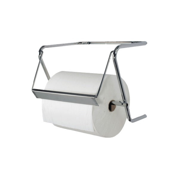 Bulkysoft Wandspender für Papierwischtücher Maxi, Edelstahl/chrom, 38 × 32 × 24 cm – 1 Stück