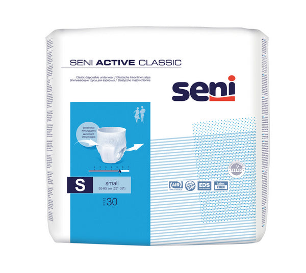 Seni Active Classic S, blau, 30 Stück – Einzelpackung