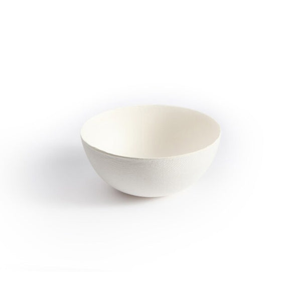Schale Bagasse, weiss, Ø 110 x 50 mm, 300 ml