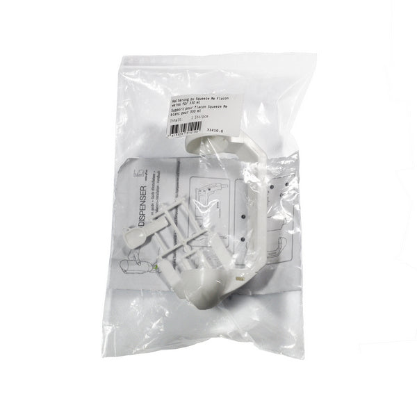 Halterung zu Squeeze-Me-Flacon 330 ml, weiss, zum Schrauben – 1 Stück