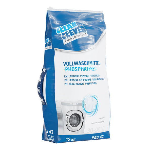 Vollwaschmittel CLEAN and CLEVER PRO 42, 20 kg – 1 Sack