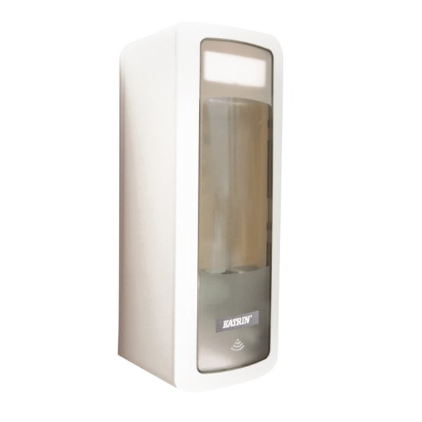 Katrin Spender für Desinfektionsgel, Sensor, weiss, 500 ml