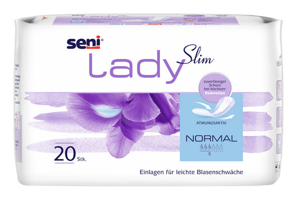 Seni Lady Slim Normal, lila, 360 Stück – 1 Karton (18 × 20)