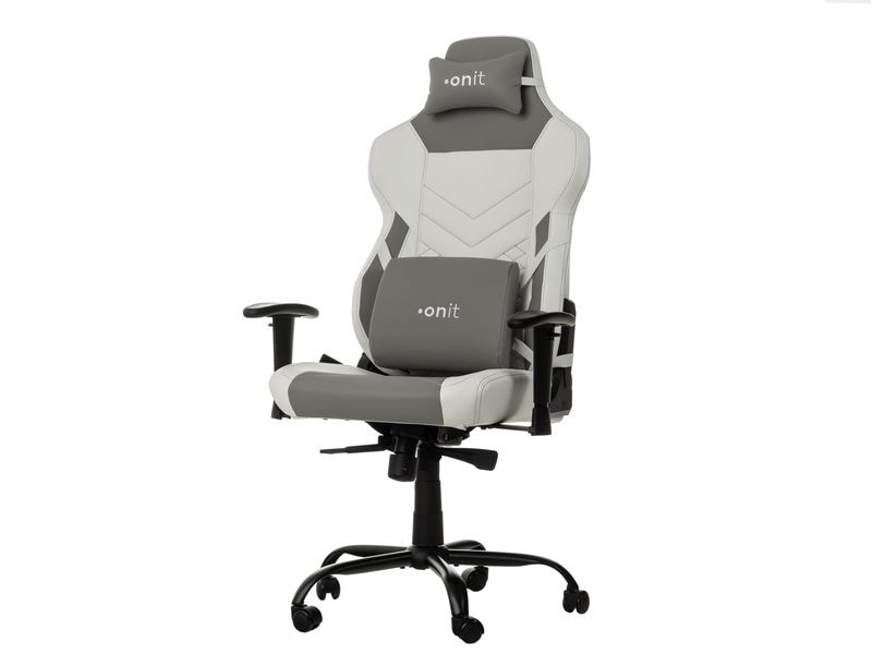 onit Gaming-Stuhl Weiss/Grau