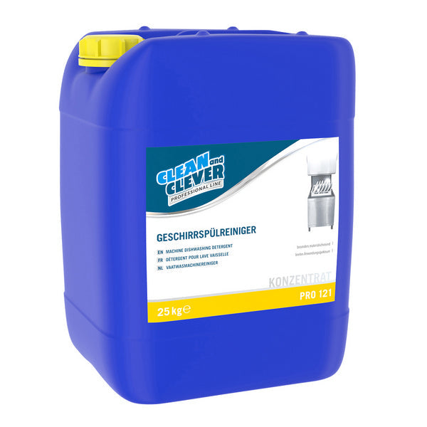 Geschirrspülreiniger CLEAN and CLEVER PRO 121, 25 kg – 1 Bidon