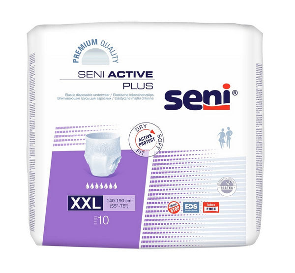 Pants Seni Active Plus XX-Large, 10 Stück – Einzelpackung