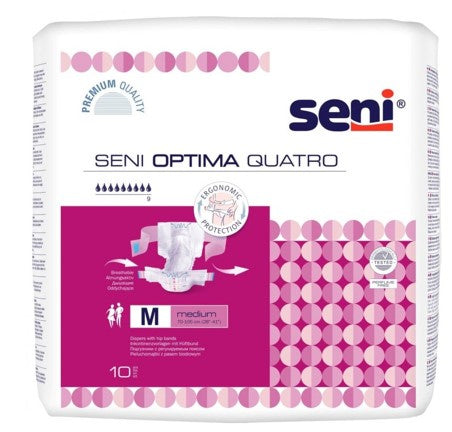 Seni Optima Quatro M, Inkontinenzvorlage mit Hüftband – 60 Stück