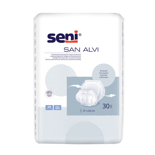 Stuhleinlage Seni San Alvi, 180 Stück – 1 Karton (6 × 30)
