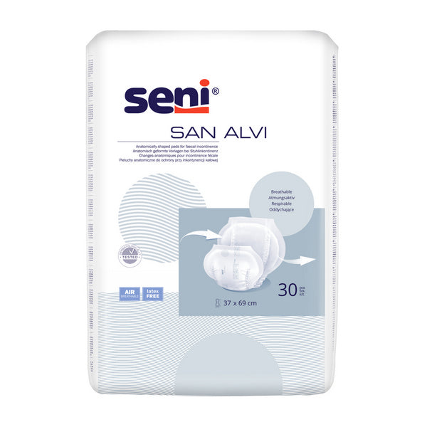 Stuhleinlage Seni San Alvi, 30 Stück – Einzelpackung