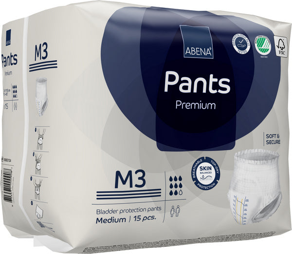 Abena Pants M3, blau