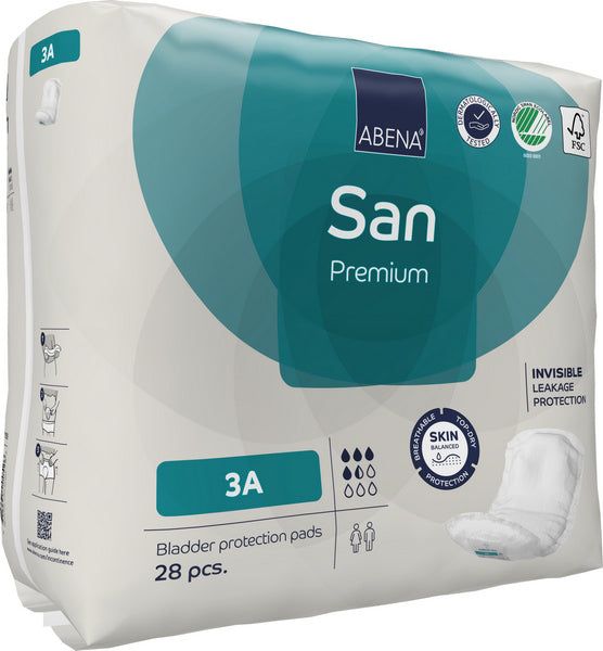 Abena San 3A, türkis