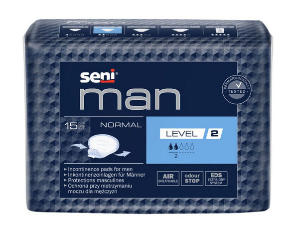 Seni Man Normal Level 2, 240 Stück – 1 Karton (16 × 15)