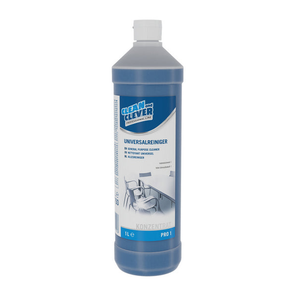 Universalreiniger CLEAN and CLEVER PRO 1, 1 Liter – 12 Flaschen