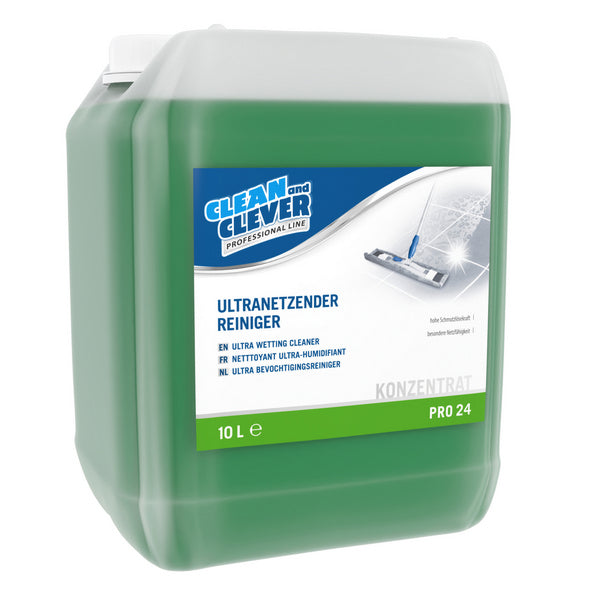Reiniger CLEAN and CLEVER ultranetzender PRO 24, 10 Liter – 1 Bidon