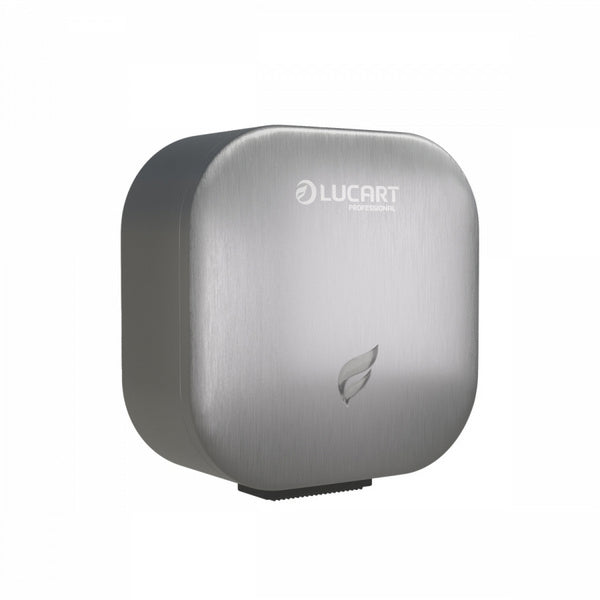 Lucart Toilettenpapierspender Jumbo Zenith, Edelstahl, silber – 1 Stück