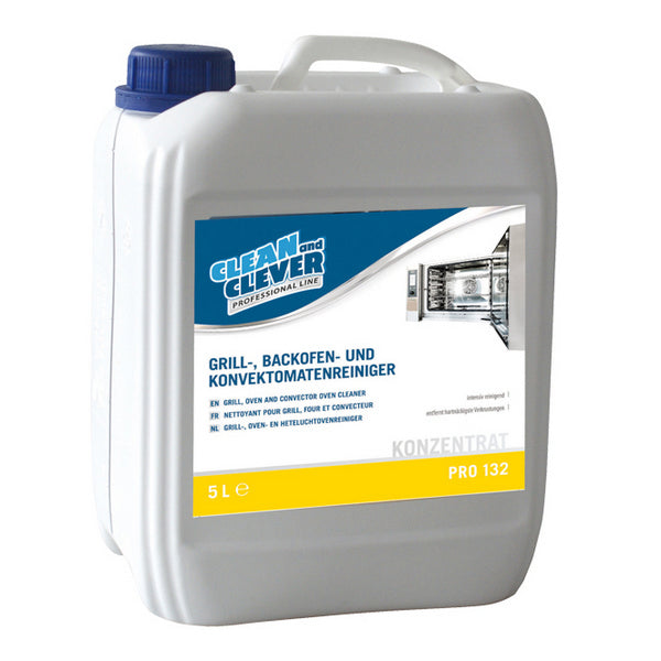 Grill- und Backofenreiniger CLEAN and CLEVER PRO 132, 5 Liter – 1 Bidon