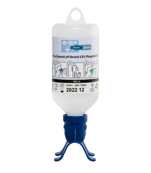 Plum Augenspülung Phosphatpuffer 4,9% 500 ml Duo – 1 Stück