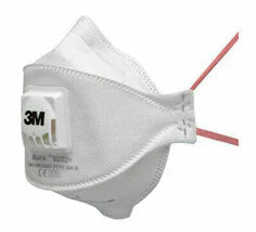 3M™ Aura™ Partikelmaske FFP3 mit Ventil 9332+ – 10 Stück