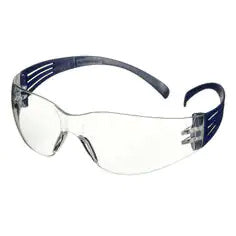 3M SecureFit 100 Schutzbrille, blauer Bügel, Antikratz-/Anti-Fog, transparente Scheibe, SF101AF-BLU-EU – 20 Stück
