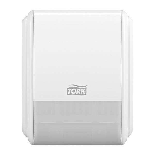 Lufterfrischer-Spender Tork kontinuierlich – A3 System, Kunststoff, weiss, H 146 × B 119 × T 98 mm