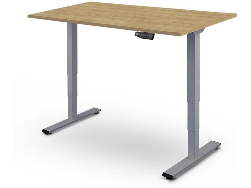 Contini höhenverstellbarer Bürotisch 1.8 x 0.8 m Eichendekor