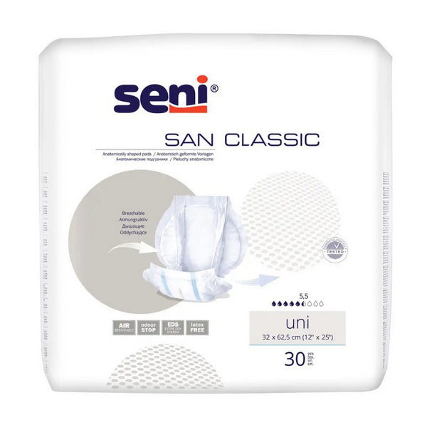 Seni San Classic, 30 Stück – Einzelpackung