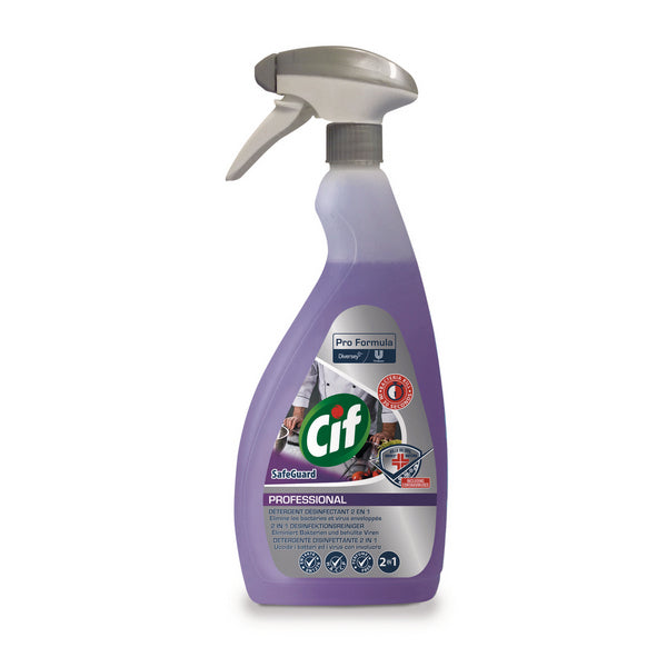 Cif Professional Safeguard 2in1 Desinfektionsreiniger, 750 ml