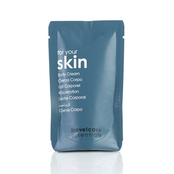 Körperlotion Travelcare Essentials, Sachet 15 ml – 330 Stück