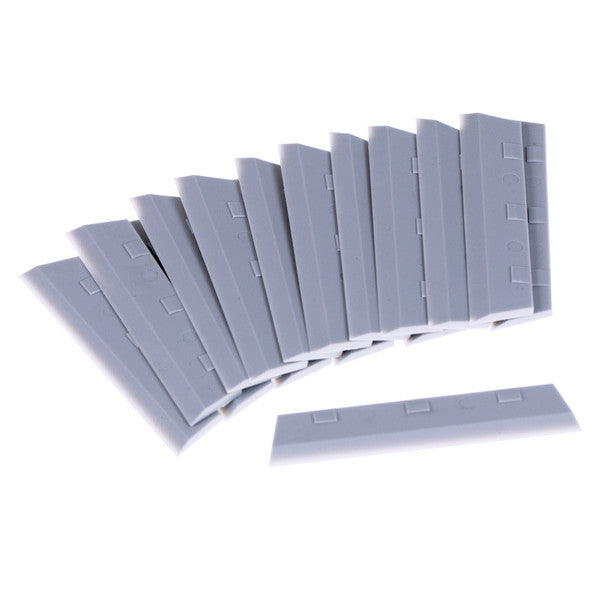 LEWI Ersatzklingen SAFE XL, Kunststoff, 7,3 cm – 50 Stück