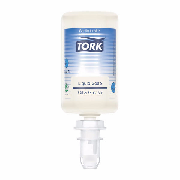 Flüssigseife Tork Premium S4 fettlösend, unparfümiert, 1000 ml – 6 Flaschen
