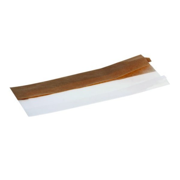 Sandwichbeutel naturesse Papier, braun, PLA-beschichtet, 230 × 140 × 60 mm – 500 Stück