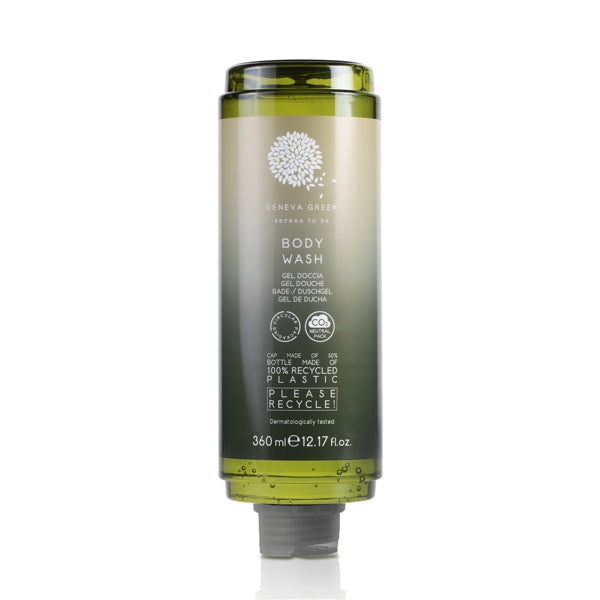 Duschgel & Badegel Geneva Green, Spendersystem CYSOAP 360 ml – 18 Flaschen