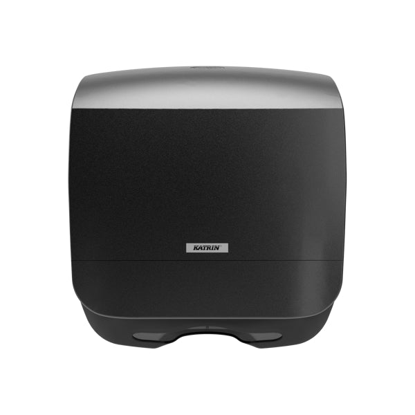 Katrin Inclusive S Handtuchspender, Kunststoff, schwarz, 329 × 300 × 135 mm