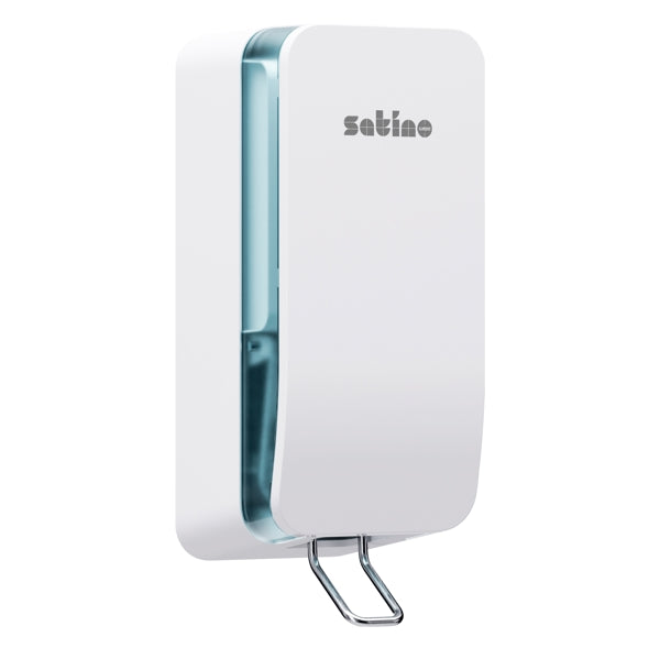 Satino Hyginity Clean&Care 1000 Seifenspender – SF1 System, Kunststoff, weiss – 1 Stück