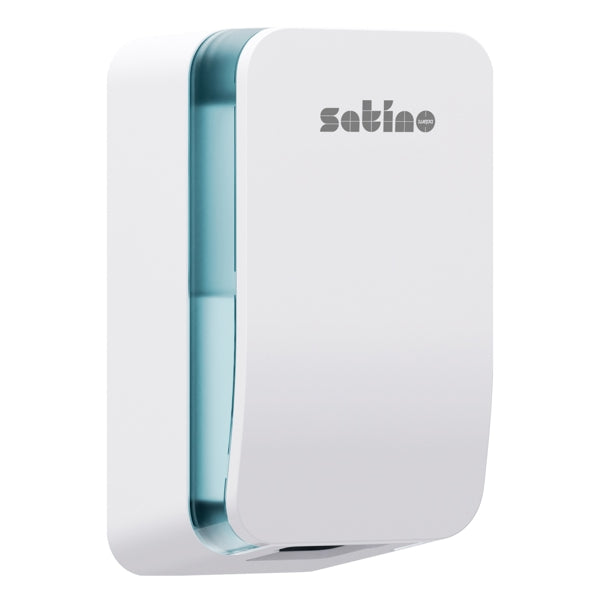 Satino Hyginity Clean&Care 500 Seifenspender mit Sensor – SF2 System, Kunststoff, weiss – 1 Stück