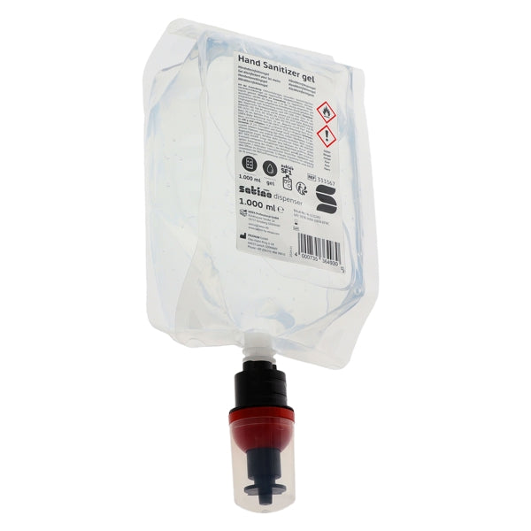 Satino Händedesinfektionsgel – SF1 System – 6 Beutel