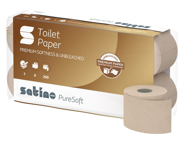 Toilettenpapier Satino PureSoft Kleinrollen