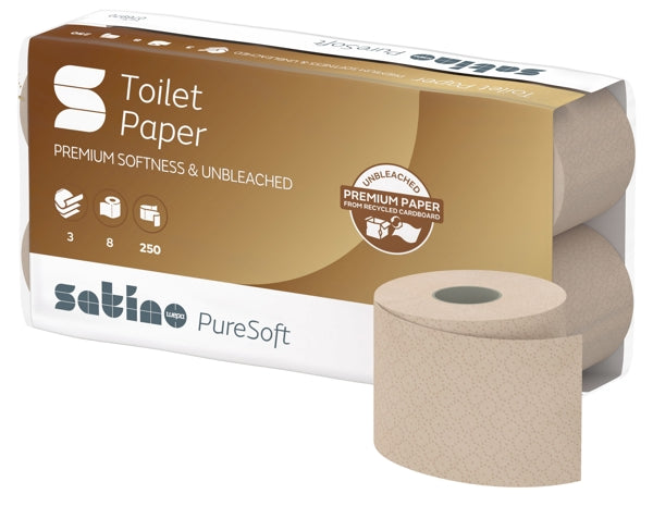 Toilettenpapier Satino PureSoft Kleinrollen